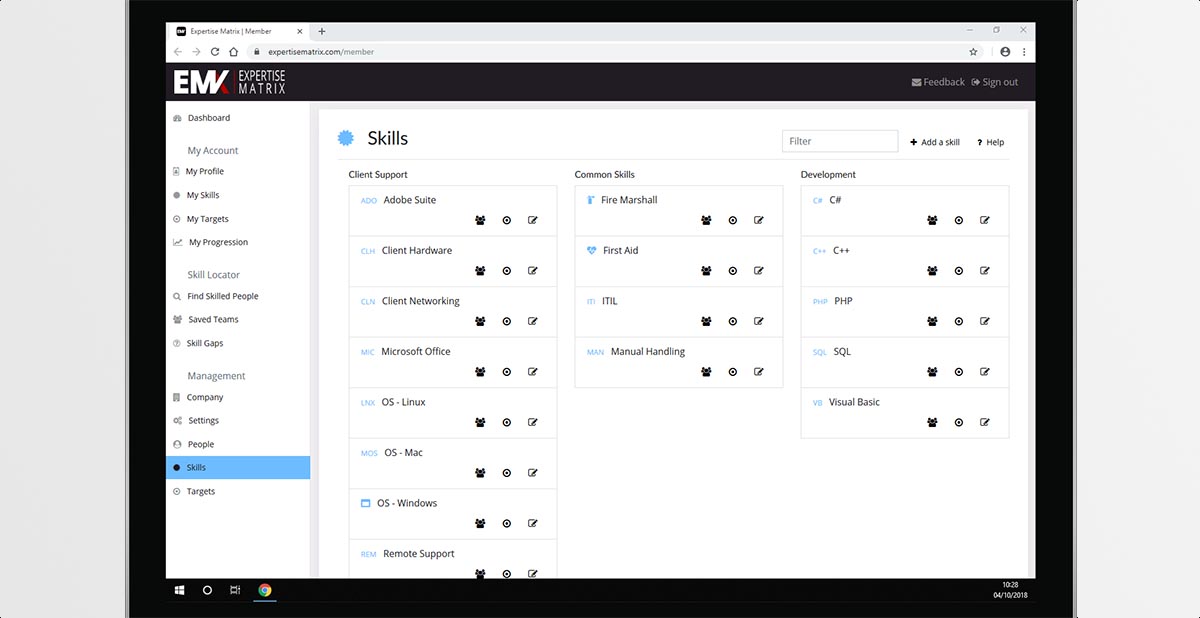 Add Relevant Skills Add Relevant Skills